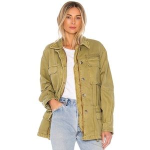Seize the day military Free People jacket size xs